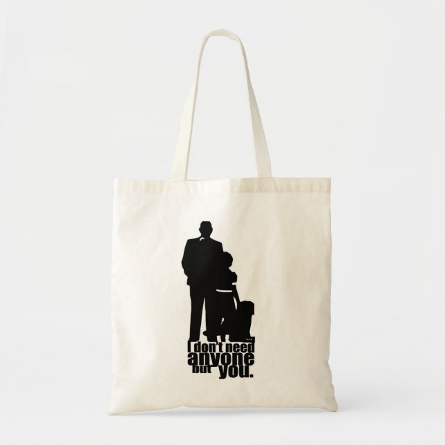 Tote Bag Annie et Daddy Warbucks (Devant)