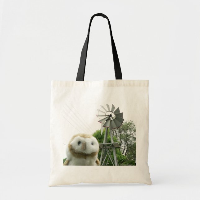 Tote Bag Annie et moulin à vent (Devant)