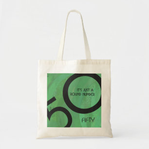 Tote Bag Anniversaire 50 Décennie Verte