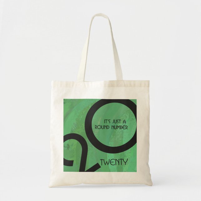 Tote Bag Anniversaire de la Décennie verte (Devant)