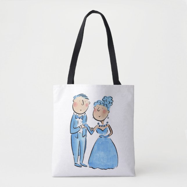 Tote Bag Anniversaire de Sapphire (Devant)
