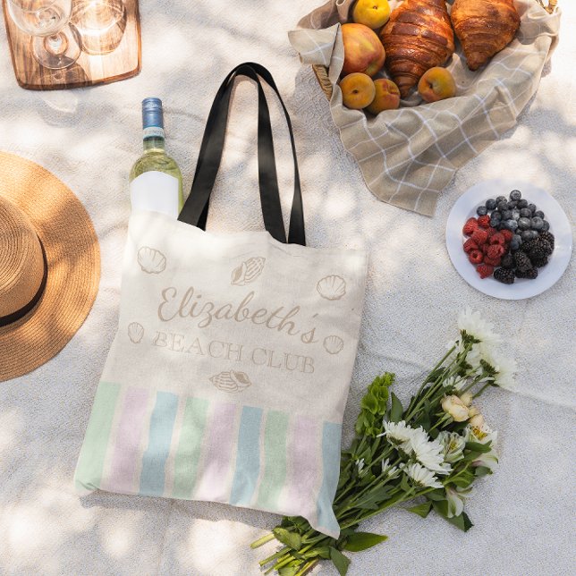 Tote Bag Anniversaire du Beach Club (Créateur téléchargé)