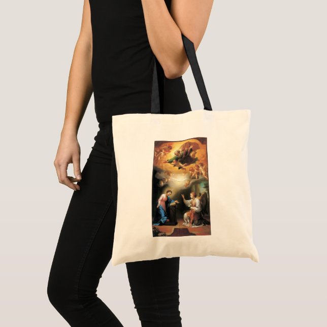 Tote Bag Annonciation par Anton Raphael Mengs (Devant (produit))