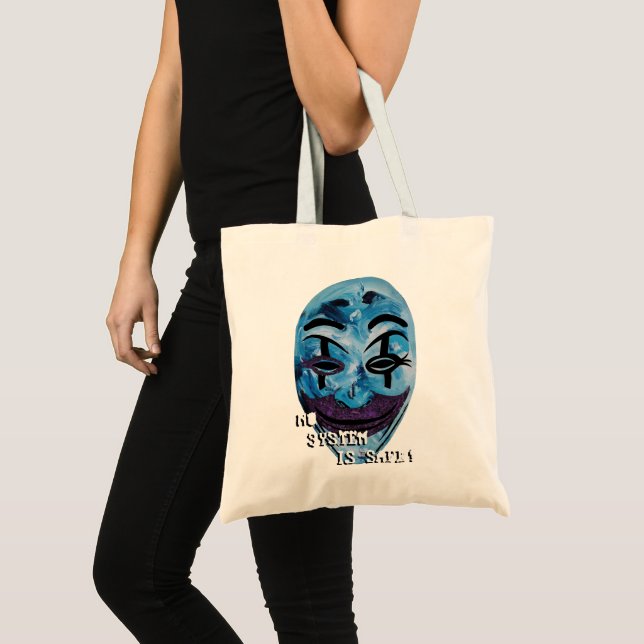 Tote Bag Anonyme Démasqué (Devant (produit))