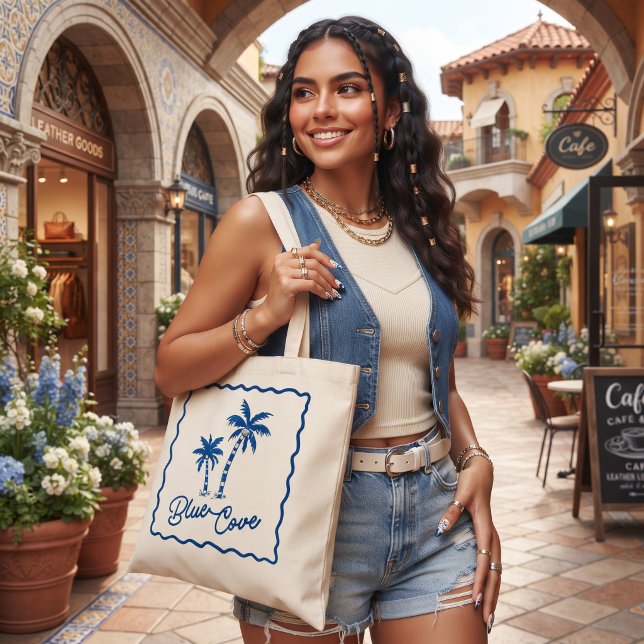 Tote Bag Anse Bleue (Créateur téléchargé)