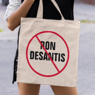 Tote Bag Anti Ron DeSantis Floride Démocrate Politique