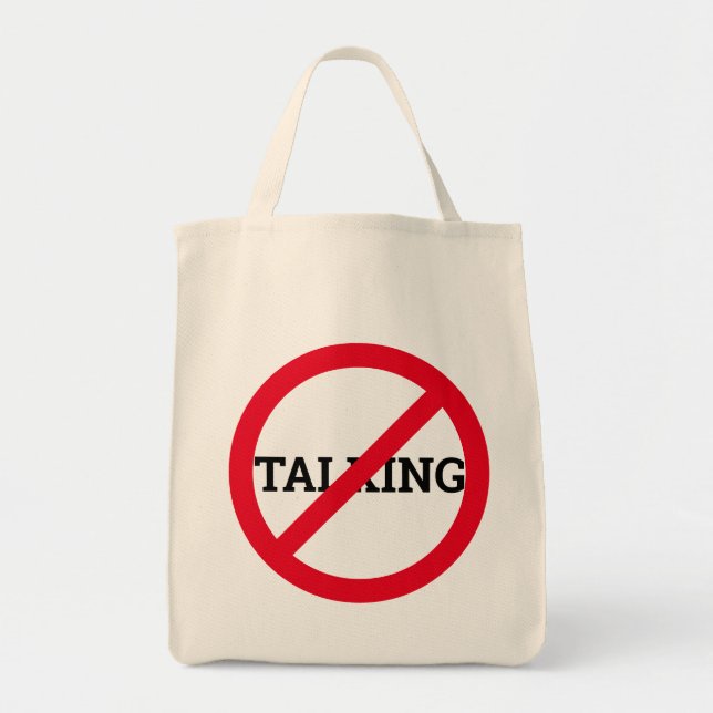 Tote Bag Anti Talking (Devant)