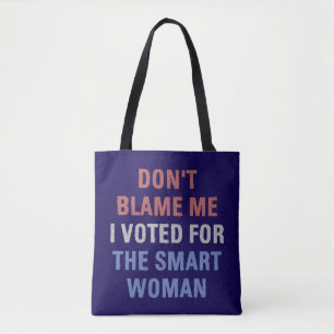 Tote Bag Anti Trump J'Ai Voté Pour Kamala Harris