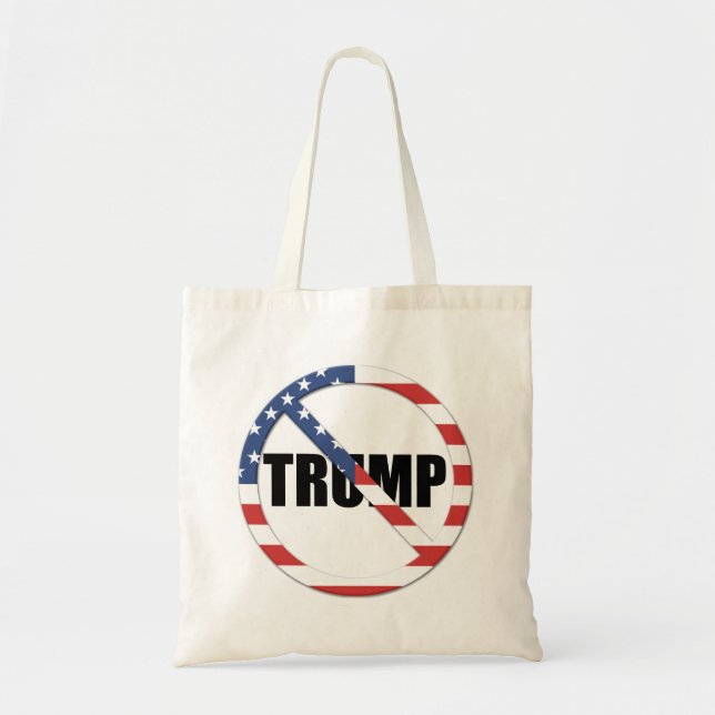 Tote Bag Anti-Trump pro-démocratie (Devant)