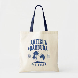 Tote Bag Antigua-et-Barbuda Palmier des Caraïbes
