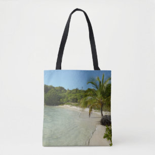 Tote Bag Antiguan Beach Beautiful Tropical Landscape