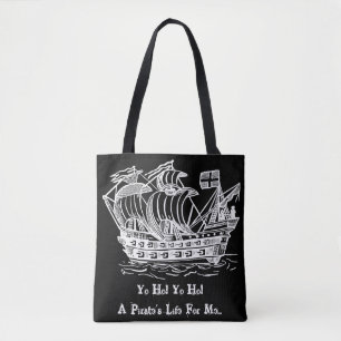 Tote Bag Antique bateau pirate