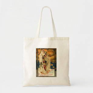 Tote Bag Antique Halloween Jack-o'-lantern Costume Femme