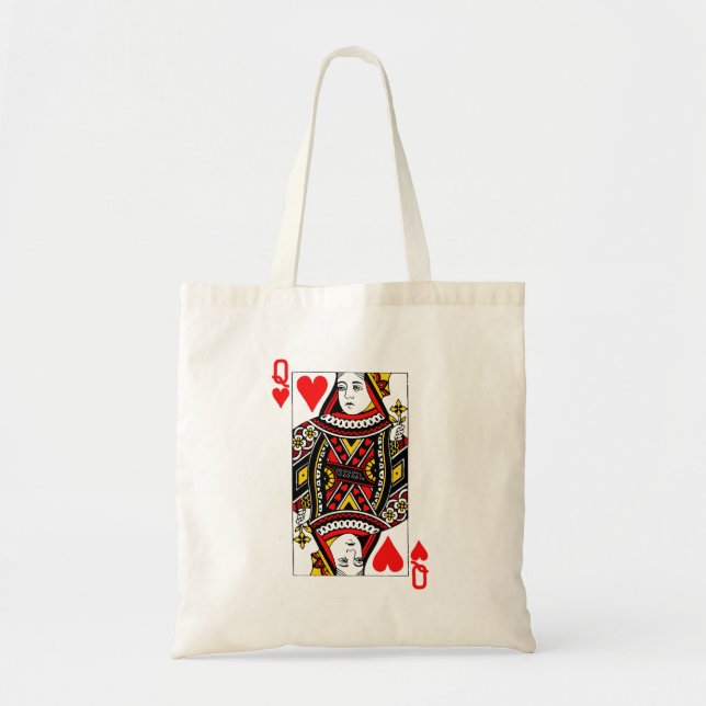 Tote Bag Antique Reine des Coeurs (Devant)