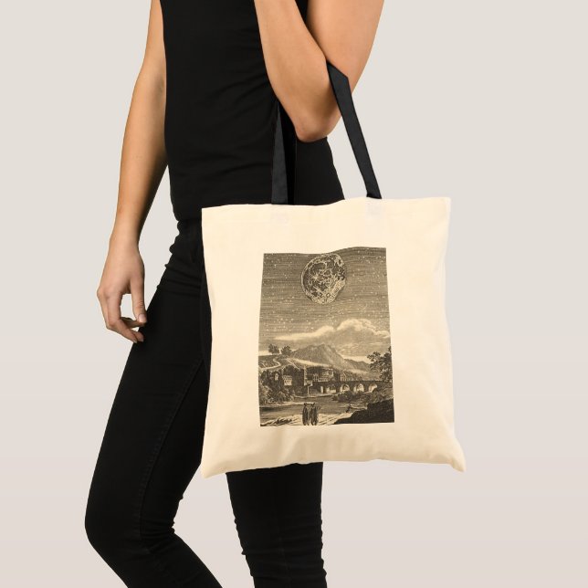Tote Bag Antique Renaissance Moon par Allain Mallet (Devant (produit))