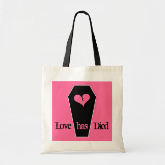 Tote Bag Antique Saint Valentin mignon coeur brisé sur le c