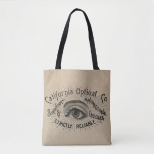Tote Bag Antiquité des yeux Publicité optique