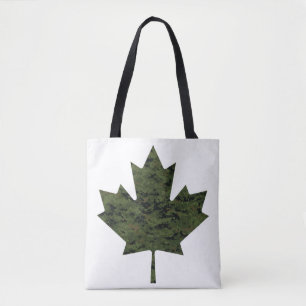 Tote Bag (AOP) Épaule Fourre-tout - Feuille d'érable CADPAT