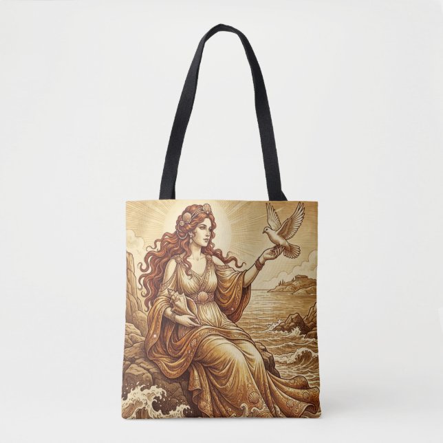 Tote Bag Aphrodite Mythologie Vintage (Devant)