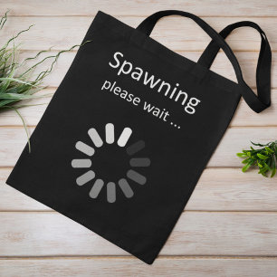 Tote Bag Apparition Veuillez Patienter - Annonce de Grosses