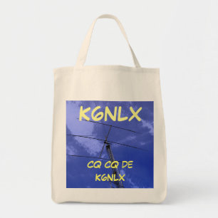 Tote Bag Appel de radio amateur CQ Fourre-tout