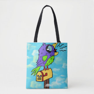 Tote Bag appel d'oiseaux