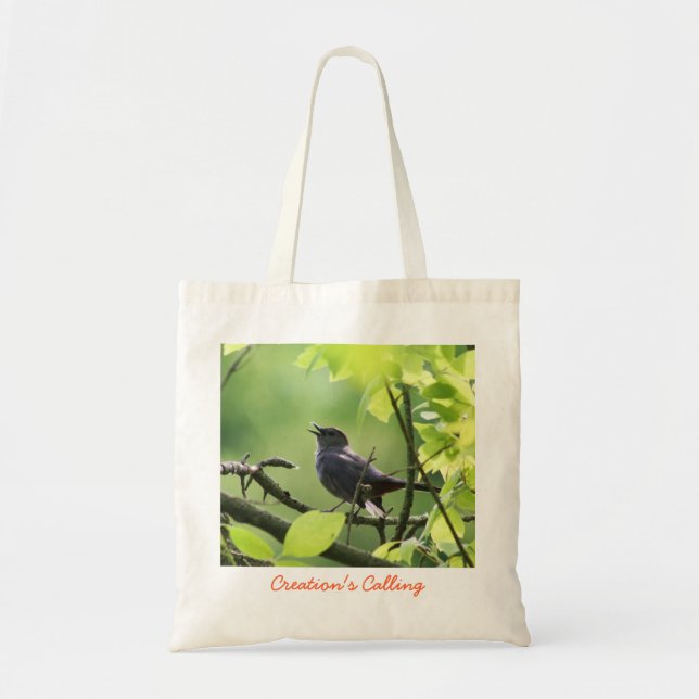 Tote Bag Appel Fourre-tout de Catbird (Devant)