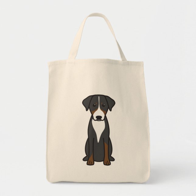 Tote Bag Appenzeller Sennenhund (Devant)