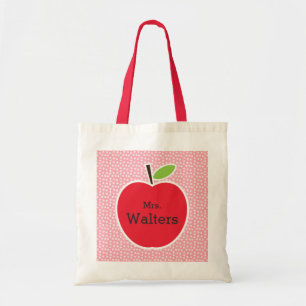 Tote Bag Apple du professeur personnalisé