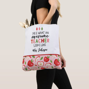 Tote Bag Apple enseignant moderne génial