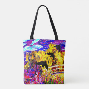 Tote Bag Appliqué par trois