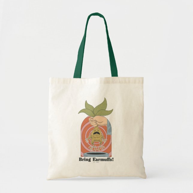 Tote Bag "Apportez des cache-oreilles !" Graphique de mandr (Devant)