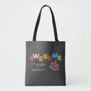 Tote Bag Appréciation de l'enseignant de la septième année