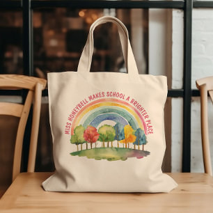 Tote Bag Appréciation de l'enseignant Lieu plus lumineux Ra