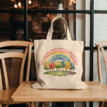 Tote Bag Appréciation de l'enseignant Lieu plus lumineux Ra<br><div class="desc">Sac fourre-tout d'appréciation de l'enseignant que vous pouvez personnaliser avec votre texte personnalisé,  comme "miss ...  fait de l'école un endroit plus brillant". Le design comprend un arc-en-ciel coloré et une forêt d'arbres multicolores inspirée de la nature.</div>