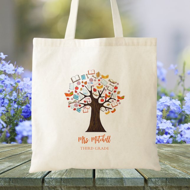 Tote Bag Appréciation de l'enseignant Merci de l'enseignant (Créateur téléchargé)