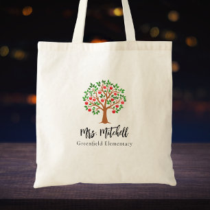 Tote Bag Appréciation de l'enseignant Merci Enseignant Appl