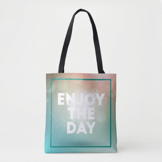 Tote Bag Appréciez le jour (Devant)