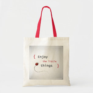 Tote Bag Appréciez les petites choses 2