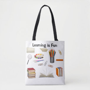 Tote Bag Apprentissage des enseignants est amusant