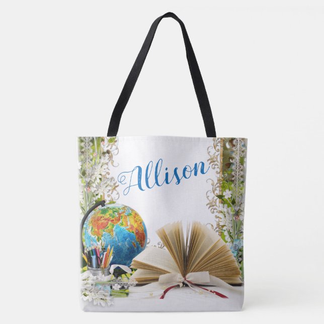 Tote Bag Apprentissage mondial (Devant)