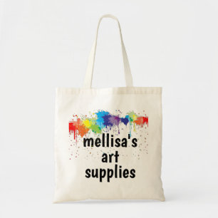 Tote Bag Approvisionnement personnalisé mignon d'art