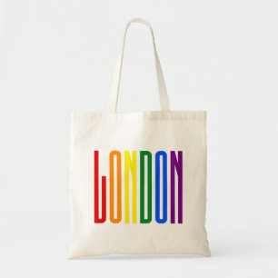 Tote Bag Appui des textes LGBTQ d'arc-en-ciel de gay pride