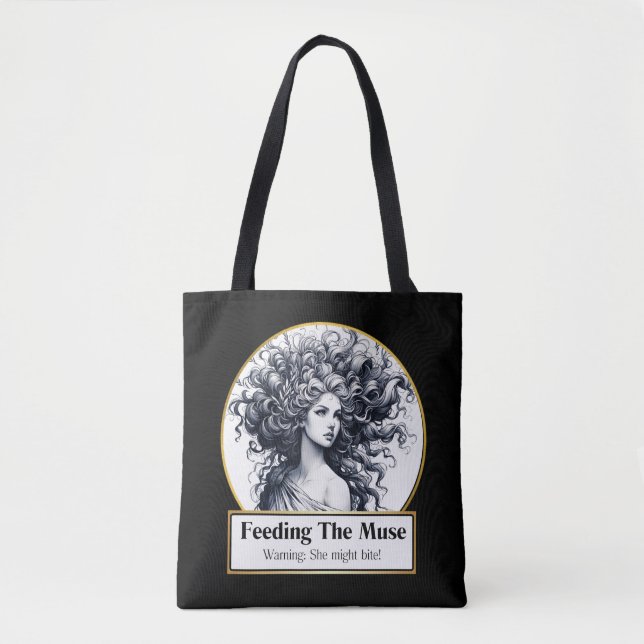 Tote Bag Après le café : Les Chroniques Grumpy Muse (Devant)