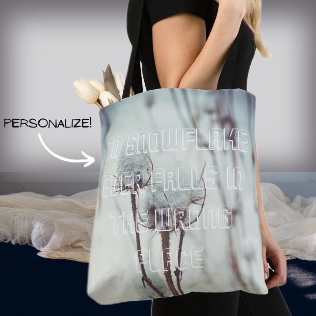 Tote Bag Après une chute de neige (Créateur téléchargé)