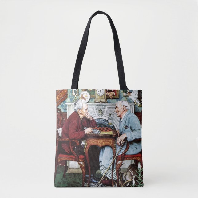 Tote Bag April Fool, 1943 (Devant)