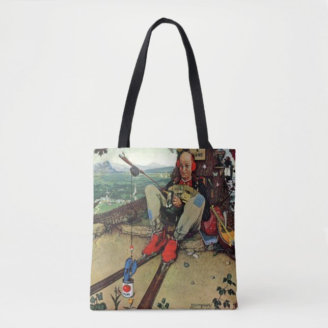 Tote Bag April Fool, 1945 (Devant)
