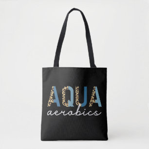 Tote Bag Aqua Aerobics Empreinte Cheetah Aqua aérobic cade
