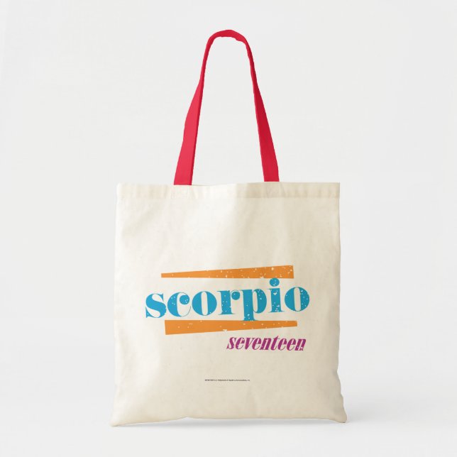 Tote Bag Aqua de Scorpion (Devant)