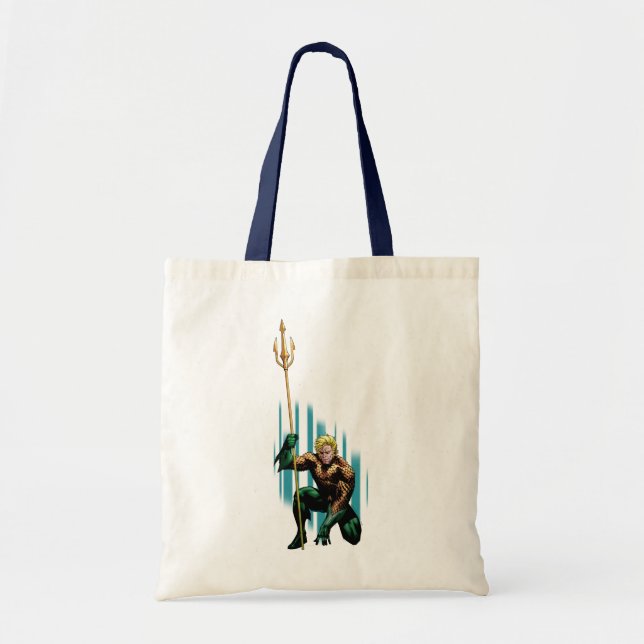 Tote Bag Aquaman Crouching (Devant)